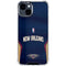NBA New Orleans Pelicans Jersey iPhone 14 Clear Case